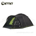 4.75 kg qora lager kesish trekking ikki tomonlama chodir
